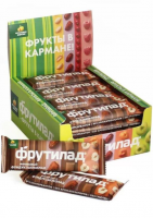 Фрутилад Батончик финиковый фундук и шоколад, 42 г. Цена за упаковку - 20 шт.   